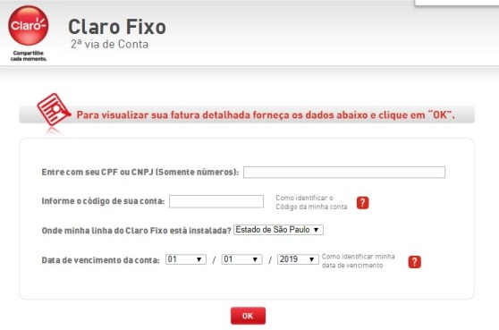 claro 2 via veja aqui como consultar a fatura claro e telefone claro claro 2 via veja aqui como consultar a fatura claro e telefone claro