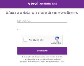 vivo 2 via, telefone vivo e fatura vivo